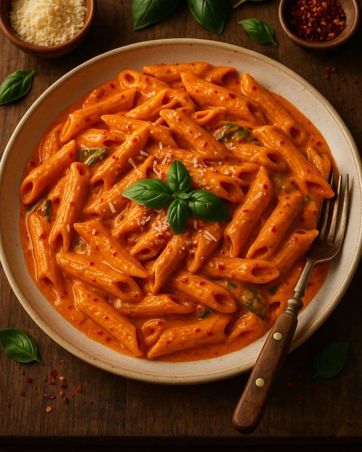 Alfredo Red Sauce Pasta