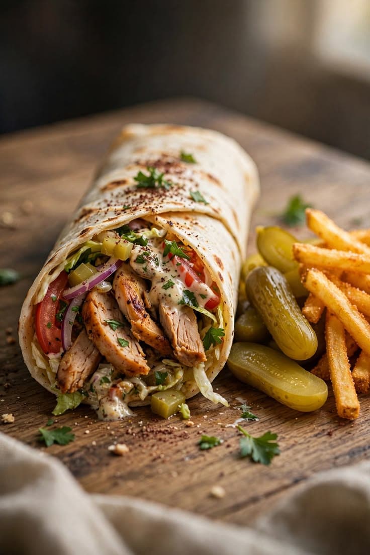 Peri Peri Charcoal Shawarma
