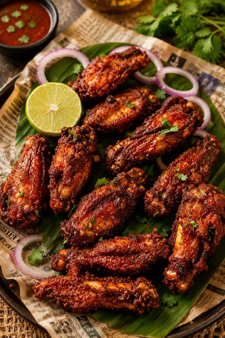 Peri Peri Crispy Wings